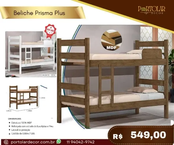 Beliche Prisma Plus, a pronta entrega