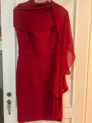 Vestido festa vermelho luxo GORGEOUS