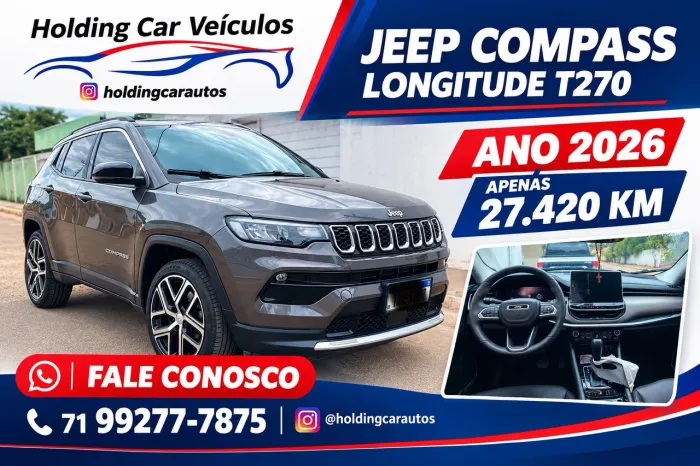 Jeep Compass Long. T270 1.3 TB 4X2 Flex AUT 2026