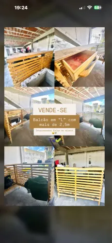 Balcão em L