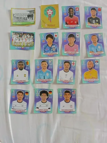 Figurinhas da Copa do Mundo 2022
