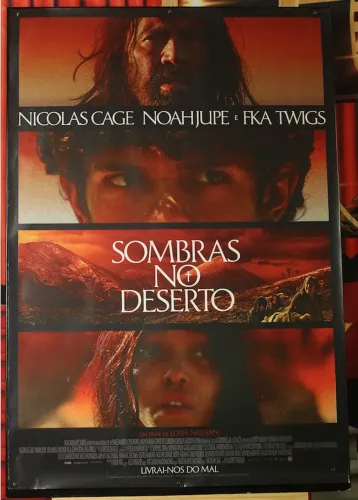 Pôster de cinema do filme Sombras no Deserto