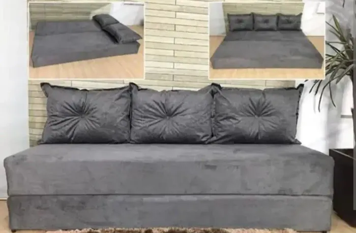 Vendo um bi-cama com almofada novo