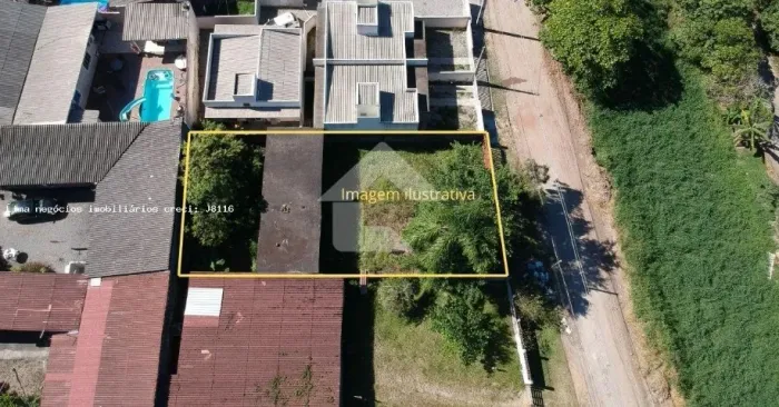Terreno no Balneário Riviera - Matinhos/PR com 348 m² e uma edificação de 50m²