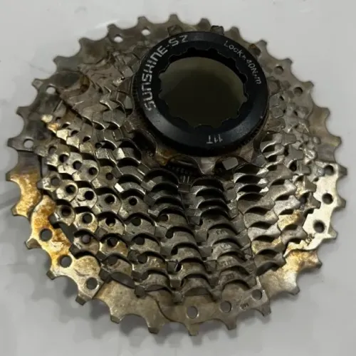 Cassete Sunshine Speed 11v 11x30 K7 Bike Road 330gr Cor Prateado