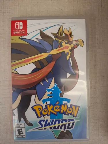 Jogo Pokémon Sword Na Caixa Perfeitamente Preservado