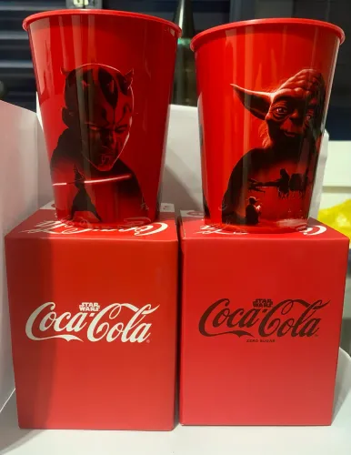 Copos coca cola star wars