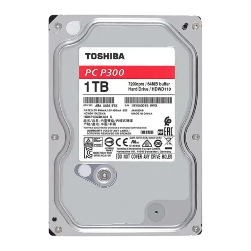 HD 1TB - TOSHIBA Notebook / PS4 / Xbox P300 Hdwd110uzsva 1tb Pc Desktop