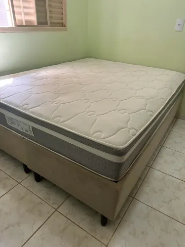 Cama Box Casal Confortável 1,98x1,58