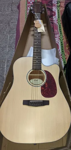 Violão Cort Earth 60Ce Open Pore Tampo maciço 
