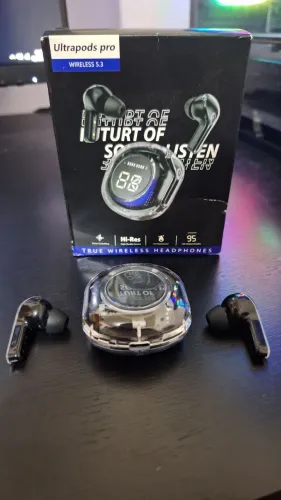 Fone de ouvido bluetooth sem fio