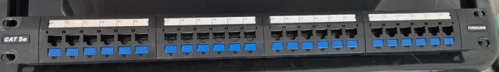 Patch Panel Cat5e Furukawa 24 Portas