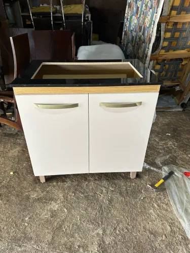 Balcão para Cooktop/ montamos