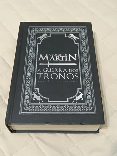 Livro A Guerra dos Tronos Edição Ilustrada Exclusiva Game Of Thrones