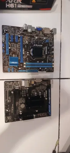 Duas placas mães ASUS  e Asrock 
