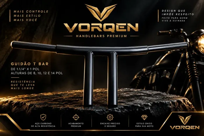Guidão T-Bar royal shotgun 650