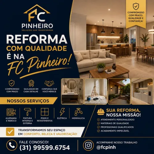 Reformas e construções em geral