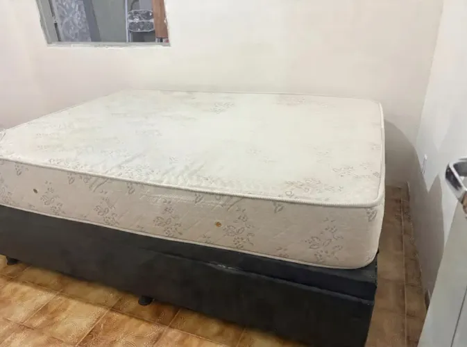 Cama box baú com colchão 30cm