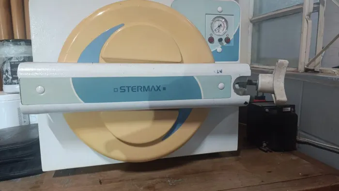 AUTCLAVE STERMAX ANALÓGICA 12 LITROS + TRANSFORMADOR - PRONTA PARA USO