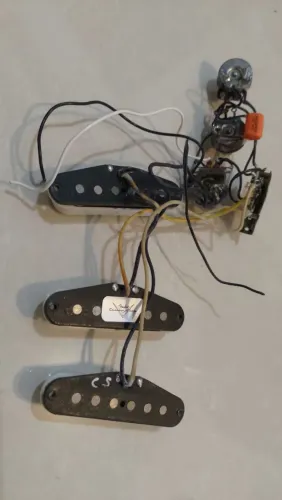 Trio de captadores Fender Custom Shop Fat 50 + Upgrades!