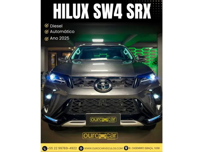 Toyota Hilux SW4 SRX Diamo. 4X4 2.8 TB DIE AUT 2025