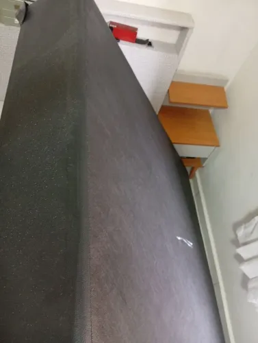 Box de cama de casal sem colchão 