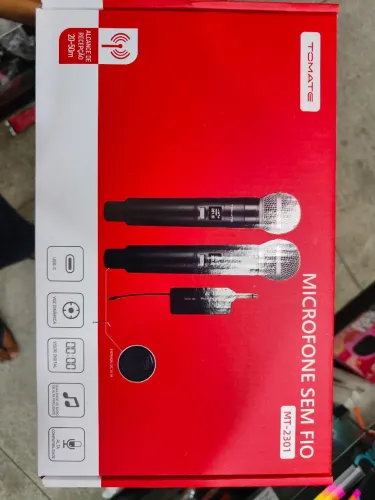 Kit microfone sem fio 