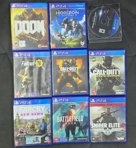 Pack jogos ps4