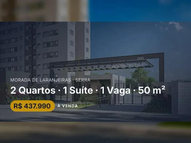 Venha Conhecer Seu Novo Apartamento em Morada de Laranjeiras