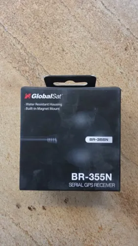Receptor Gps Serial Globalsat Br-355n Base Magnetica Novo