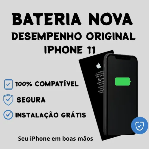 Bateria iPhone 11 Nova lacrada