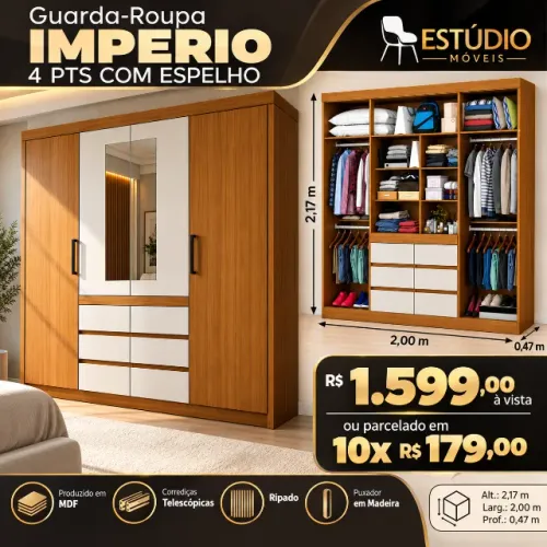 Guarda Roupa Casal