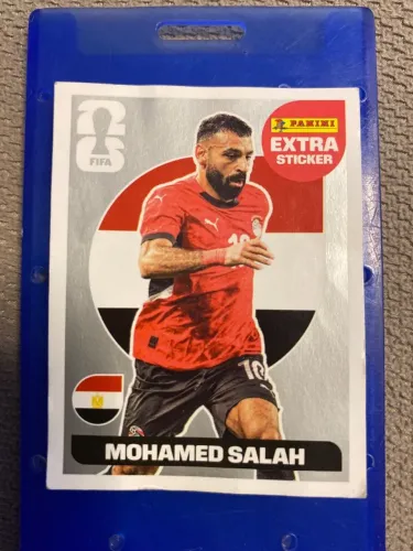 Figurinha Legend Prata SALAH + capinha protetora - ORIGINAL