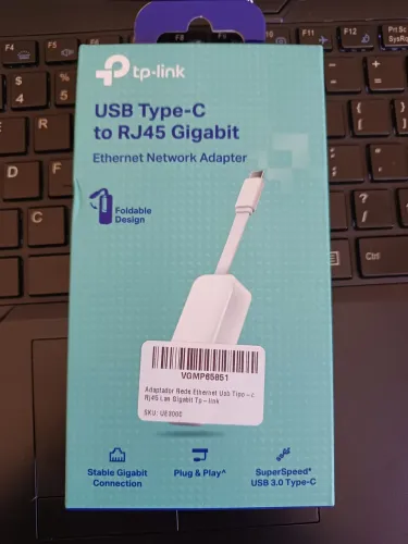 Adaptador USB tipo c para Rj45 TP-Link 