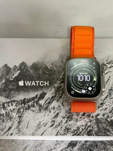 Apple Watch Ultra 100% original laranja muito novo 