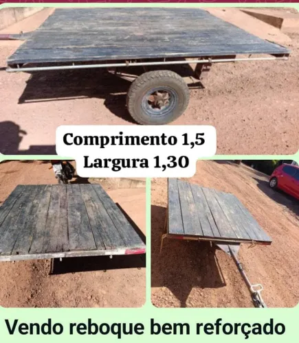 Reboque para carro e moto