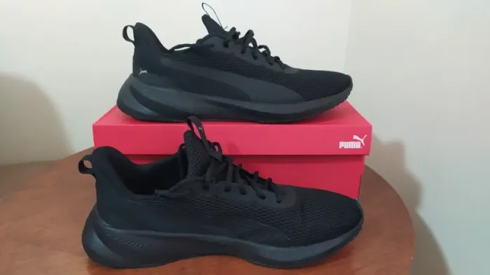 Tênis Puma Flyer Lite 3 Bdp Masculino - Preto+Prata - Nº 44 - R$ 200