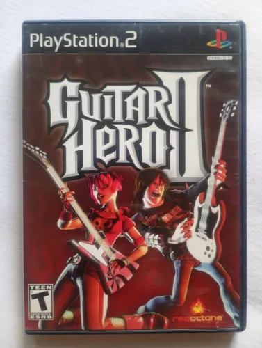 Jogos ps2 original - Guitar Hero 2 - FAÇO OLX PAY !
