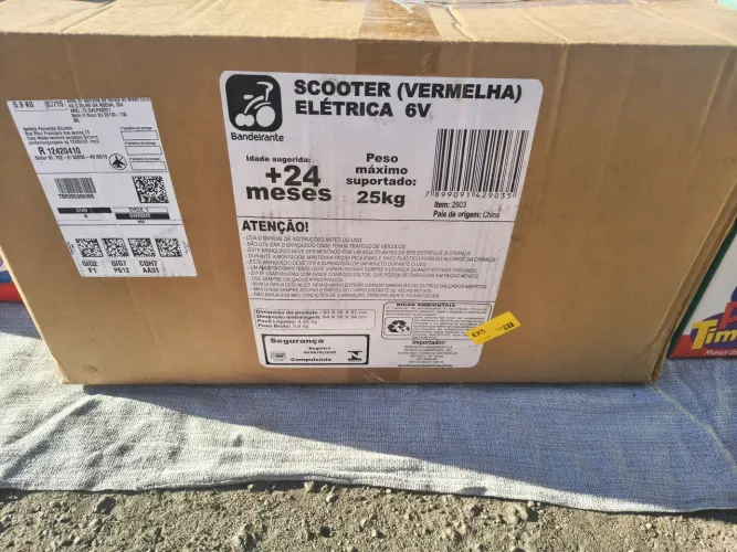 Moto elétrica infantil