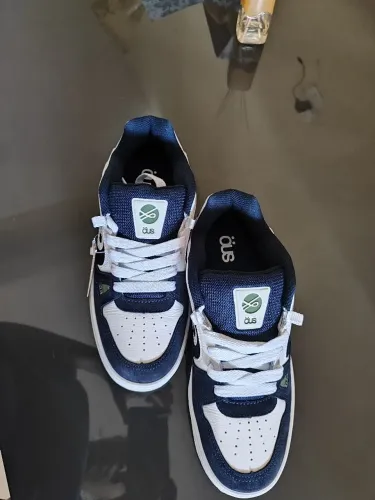 Tênis ous 2k imperial azul e branco original 