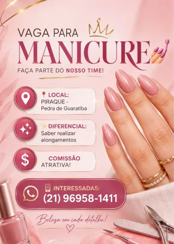 Vaga de Manicure