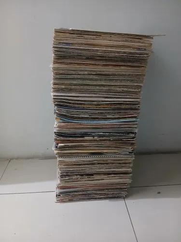 Discos de Vinil - Kit com 260 Discos