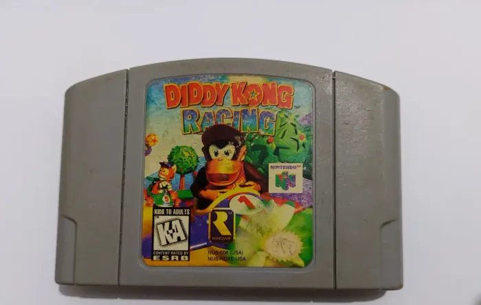 Jogo Diddy Kong Racing para Nintendo 64 em ótimo estado!