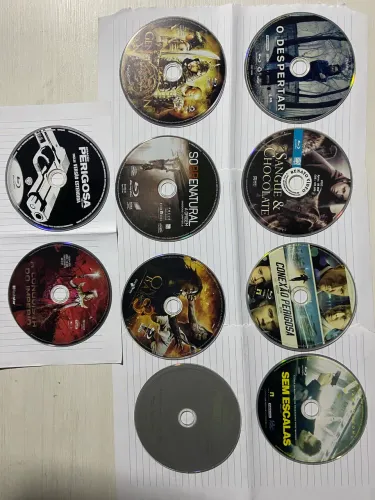 Filmes bluray só o cd originais