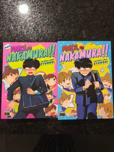 mangás "Força, Nakamura!!" e "Mais Força, Nakamura!!"