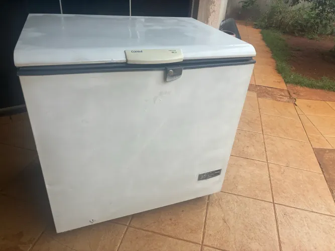 Freezer horizontal uma tampa 310 litros consul 110v