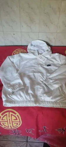 Blusa Nike Tam M forrada branco 