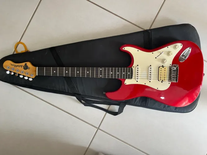 Washburn Lyon HSS + Capa Acolchoada | Excelente Estado de Conservação