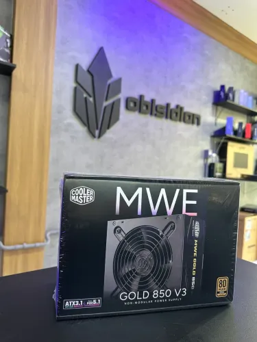 FONTE COOLER MASTER MWE GOLD 850 V3 NOVA.