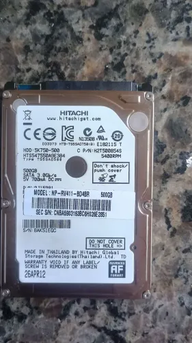 HD 500gb hitachi